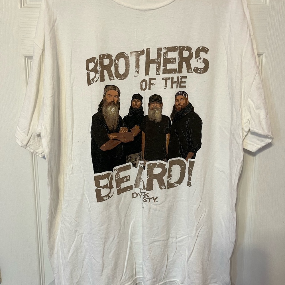 White Brothers of the Beard Duck Dynasty T-Shirt